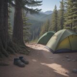 【登山シューズ】泥除けのおすすめアイテム | 足元の汚れを防ぐ選び方 をイメージした 広角の風景、ハイキング の写真