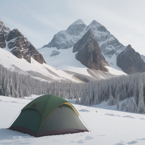 【登山】早朝の気温変化 | 服装選びと対策のポイント をイメージした 広角の風景、山 の写真