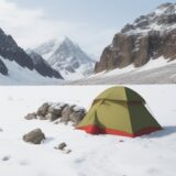 【登山】行動計画の立て方 | 安全に登るための注意点 をイメージした 広角の風景、山 の写真