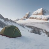 【登山】稜線の体感温度 | 正しい計算方法と対策 をイメージした 広角の風景、山、稜線 の写真