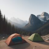 【カラビナ】登山の荷物を整理する方法 | おすすめの活用術 をイメージした 広角の風景、ハイキング の写真