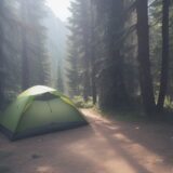 【行動食】登山の疲れを抑える食べ方 | おすすめの食材とタイミング をイメージした 広角の風景、ハイキング の写真