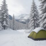 【低体温症】登山の現場で役立つ応急処置 | 体温を戻す方法と注意点 をイメージした 広角の風景、山 の写真