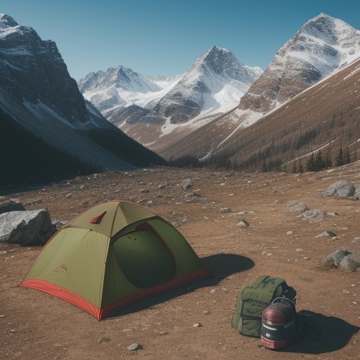 【登山服装】初心者の予算別選び | 山行で使う基本アイテム をイメージした 広角の風景、ハイキング の写真