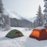 【登山装備】リサイクルショップで揃える | 初心者向けの道具選び をイメージした 広角の風景、山 の写真