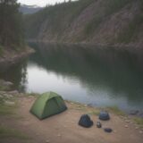 【川釣り】仕掛けの忘れ物を防ぐ | 持ち物チェックリスト をイメージした 広角の風景、川 の写真