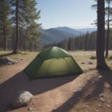 【行動食】登山の途中で食べるタイミング | 効率的な取り出し方 をイメージした 広角の風景、登山道 の写真