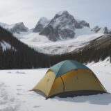 【登山用ギア】経年劣化への対策 | 自宅でできる修理方法 をイメージした 広角の風景、山 の写真