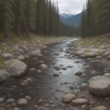 【渓流釣り】魚種別のルアー選び | 川での使い分け方法 をイメージした 広角の風景、山、川 の写真
