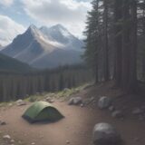 【登山】初心者が知っておきたい登山口での作法 | 山行の準備とマナー をイメージした 広角の風景、山、登山道 の写真