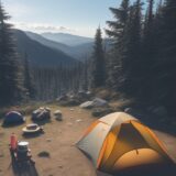 【サプリメント】登山の疲れを抑える選び方 | 体力の回復をサポートする成分 をイメージした 広角の風景、ハイキング の写真