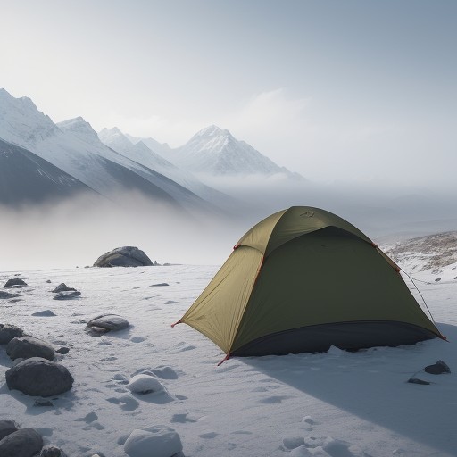 【登山】霧で視界が遮られた時の判断 | 回復のタイミングと対処法 をイメージした 広角の風景、山 の写真