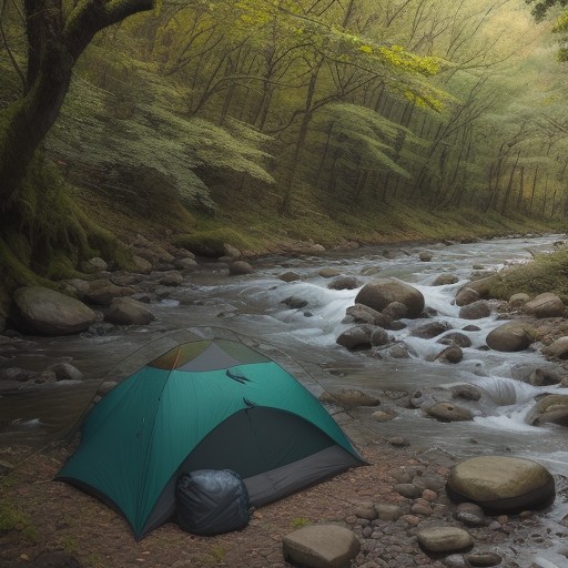 【川の生き物】採取に最適な時期 | おすすめの場所と道具 をイメージした 広角の風景、川 の写真