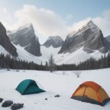 【登山道具】使いやすい収納方法 | 整理のコツと管理術 をイメージした 広角の風景、山 の写真