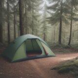 【山菜採取】ルールを守る採集量 | 地元の森で摘むコツ をイメージした 広角の風景、森 の写真