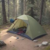 【虫除け】山の服装選び | ダニやアブを防ぐ対策と装備 をイメージした 広角の風景、山 の写真