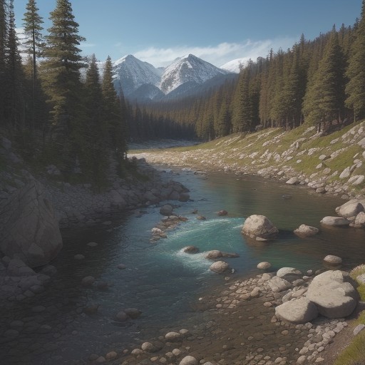 【渓流釣り】ライン選びで変わる飛距離 | 狙いのポイントまで届かせる方法 をイメージした 広角の風景、山 の写真