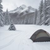 【ウィンタースポーツ】ウェア選びで変える着心地 | 冬の山での快適な過ごし方 をイメージした 広角の風景、冬、山、冬 の写真
