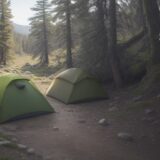 【登山ウエア】泥汚れを防ぐ選び方 | おすすめの素材と対策 をイメージした 広角の風景、ハイキング の写真