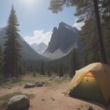 【登山】湿度の高い日の熱中症対策 | 山行時の水分補給と注意点 をイメージした 広角の風景、山 の写真