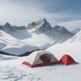 【冬山登山】骨折したときの応急処置 | 雪山での対処法と注意点 をイメージした 広角の風景、山、冬、山、雪景色 の写真