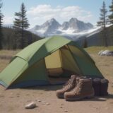 【登山靴】メンテナンス業者の選び方 | ソールの張り替えと手入れの方法 をイメージした 広角の風景、ハイキング の写真
