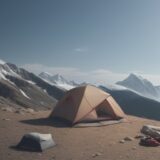 【登山】初心者の準備期間 | 体力作りと道具選びの進め方 をイメージした 広角の風景、山 の写真