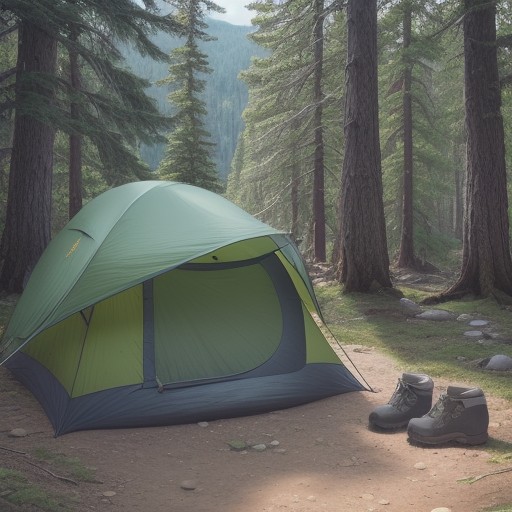 【登山靴】内部のカビを防ぐ方法 | 正しいお手入れと保管のコツ をイメージした 広角の風景、ハイキング の写真