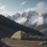 【岩稜帯】登山の写真撮影 | 構図を決めるコツと撮り方 をイメージした 広角の風景、稜線、山 の写真