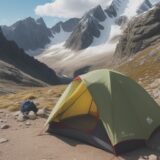 【登山ウエア】女性向けの選び方 | 山歩きに合う服装の組み合わせ をイメージした 広角の風景、ハイキング、山 の写真