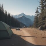 【登山】初心者向けの歩き方 | 疲れを抑えるペース配分のコツ をイメージした 広角の風景、ハイキング の写真