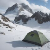 【登山】雨量の目安と停滞判断 | 安全な下山へのタイミング をイメージした 広角の風景、山 の写真