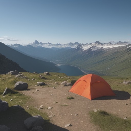 【熱中症対策】真夏の登山で準備すべき道具 | 体温を下げる方法 をイメージした 広角の風景、山、夏 の写真