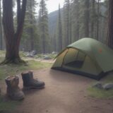【登山シューズ】足へのフィット感を高める方法 | 靴擦れを防ぐ対策とコツ をイメージした 広角の風景、ハイキング の写真