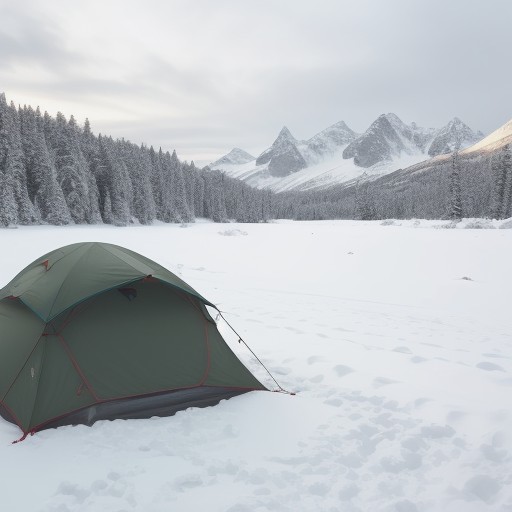 【冬山】装備チェックリスト | 安全に登るための持ち物まとめ をイメージした 広角の風景、山、冬 の写真