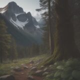 【毒草】山の写真で覚える見分け方 | 間違えやすい植物の注意点 をイメージした 広角の風景、山 の写真
