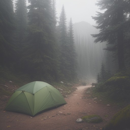【登山ザック】雨を防ぐ防水対策 | おすすめのアイテムと使い方 をイメージした 広角の風景、ハイキング の写真