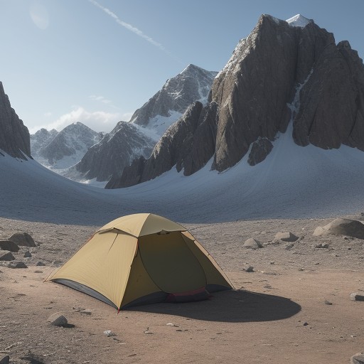 【登山用テント】ジッパーの故障を直す方法 | 道具の修理手順 をイメージした 広角の風景、山 の写真