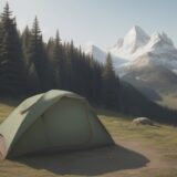 【アブ対策】服装の選び方 | 山歩きで虫に刺されない準備 をイメージした 広角の風景、ハイキング の写真