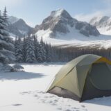 【冬山】結露を防ぐ装備 | おすすめの対策グッズを紹介します をイメージした 広角の風景、山、冬 の写真
