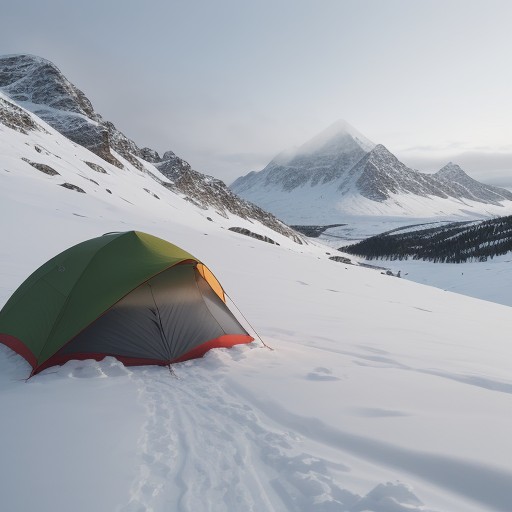 【低体温症】登山の現場で気づく症状 | 正しい見分け方と対処法 をイメージした 広角の風景、山 の写真