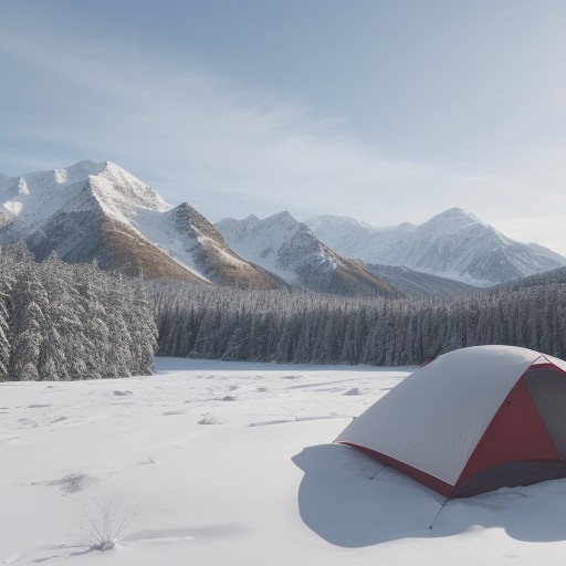 【冬山】霜柱による地面の状態 | 登山ルートへの影響と歩き方 をイメージした 広角の風景、山、冬、ハイキング の写真