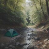 【川遊び】生き物の捕まえ方 | 初心者向けの簡単な道具とコツ をイメージした 広角の風景、川 の写真