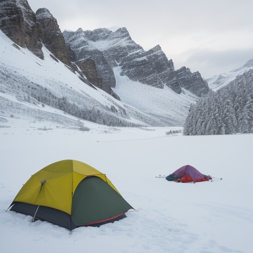 【低体温症】登山のリスクを減らす準備 | 体を冷やさないための対策 をイメージした 広角の風景、山 の写真