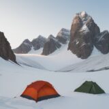 【登山用ギア】劣化を防ぐ保管方法 | 長く使うための手入れのコツ をイメージした 広角の風景、山 の写真