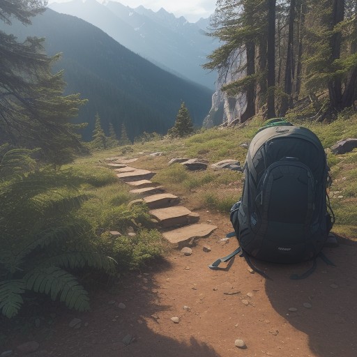 【登山用ザック】汚れを落とす洗い方 | 準備する道具と手順 をイメージした 広角の風景、ハイキング の写真