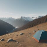 【急登】歩き方のコツ | 体力を温存して登る方法 をイメージした 広角の風景 の写真