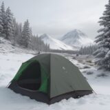 【低体温症】登山の震えが止まった時の危険 | 対処法と判断基準 をイメージした 広角の風景、山 の写真
