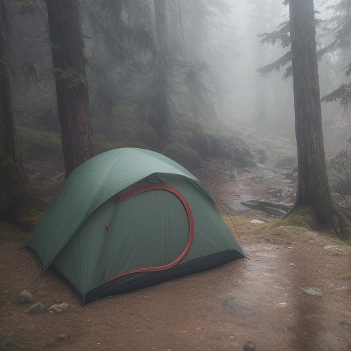 【登山ウエア】撥水スプレーの選び方 | 雨の日でも快適な装備の整え方 をイメージした 広角の風景、ハイキング の写真