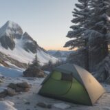 【登山用テント】汚れを落とす洗剤選び | 正しい洗い方と手順 をイメージした 広角の風景、山 の写真